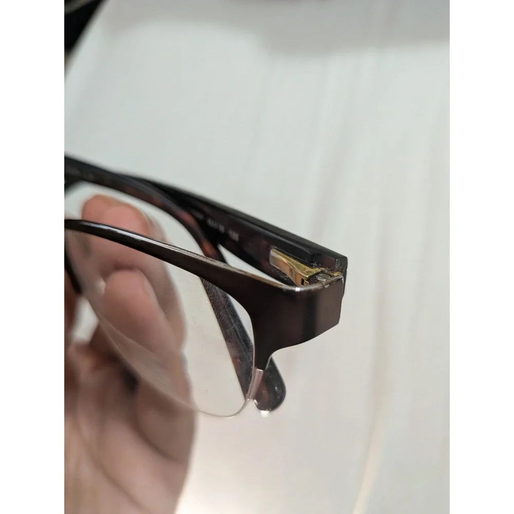 Coach Eyeglasses HC‎ 5066 9155 Satin Brown Dark Tortoise FRAMES ONLY 53-16-135